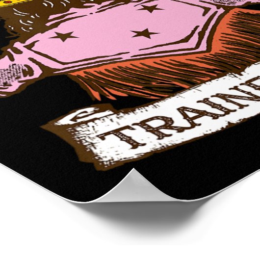 馬のトレーナーの声をエクエストリに使わせるな ポスター (角)