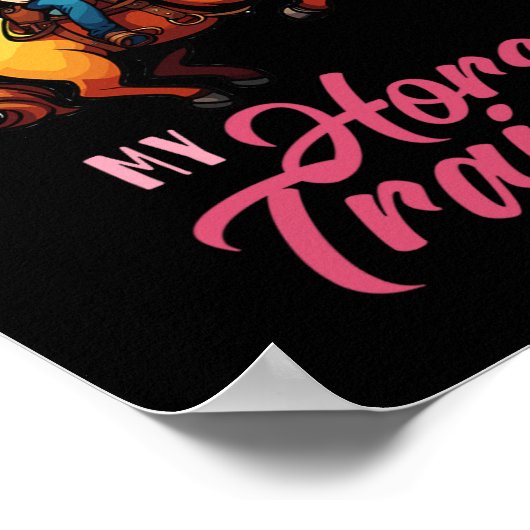 馬のトレーナーの声をエクエストリに使わせるな ポスター (角)