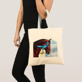 馬のトートバック-勇敢なハート トートバッグ (正面(商品))