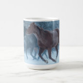 馬のドライブ コーヒーマグカップ (中央)