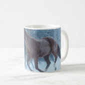 馬のドライブ コーヒーマグカップ (正面右)