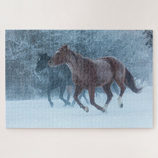 馬のドライブ ジグソーパズル (横)