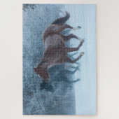 馬のドライブ ジグソーパズル (縦)