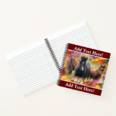 馬のノートカラフル ノートブック (内部)