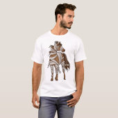 馬のハロウィン Tシャツ (正面フル)