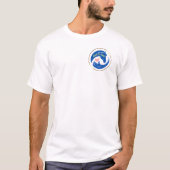 馬のハートからハートヒーリングビベス Tシャツ (正面)