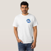 馬のハートからハートヒーリングビベス Tシャツ (正面フル)