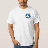 馬のハートからハートヒーリングビベス Tシャツ (正面)