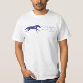 馬のハートからハートヒーリングビベス Tシャツ (正面)
