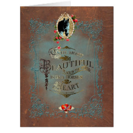 馬のハートで～グリーティングカード