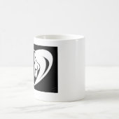 馬のハート モーフィングマグカップ (中央)