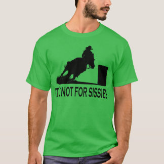 馬のバレルレーシングはおしとやかじゃない!ロデオギフト Tシャツ