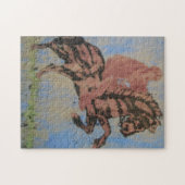 馬のパズル ジグソーパズル (横)