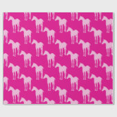 馬のパタン ラッピングペーパー (フラット)