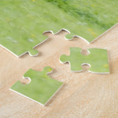 馬のパドックと農場の馬好き、名前をカスタムする ジグソーパズル (側面)