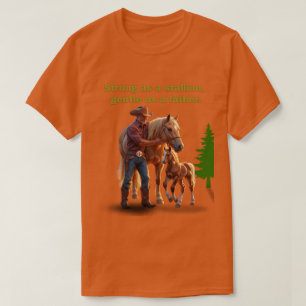 馬のパパプライド – 父の日Equestrian Edition Tシャツ