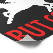 馬のパパ通常のパパのように ポスター (角)