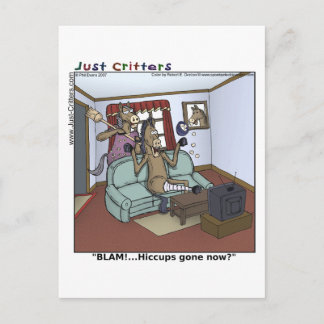 馬のヒカップ ポストカード