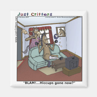 馬のヒカップ マグネット