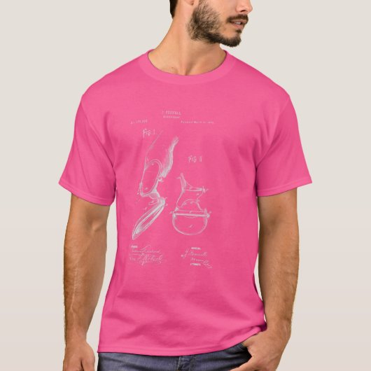 馬のブーツ 特許 ビンテージ 馬ブーツ設計図 Tシャツ (正面)