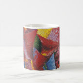 馬のプラスチック型枠- Umberto Boccioni コーヒーマグカップ (中央)