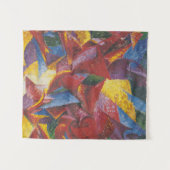 馬のプラスチック型枠- Umberto Boccioni タペストリー (正面(横))