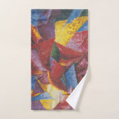 馬のプラスチック型枠- Umberto Boccioni バスタオルセット (ハンドタオル)