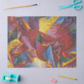 馬のプラスチック型枠- Umberto Boccioni 薄葉紙 (クラフト)