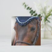 馬のプロフィールの招待状 招待状 (スタンド正面)