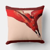 馬のペガサス飛んでいるス クッション (裏面)