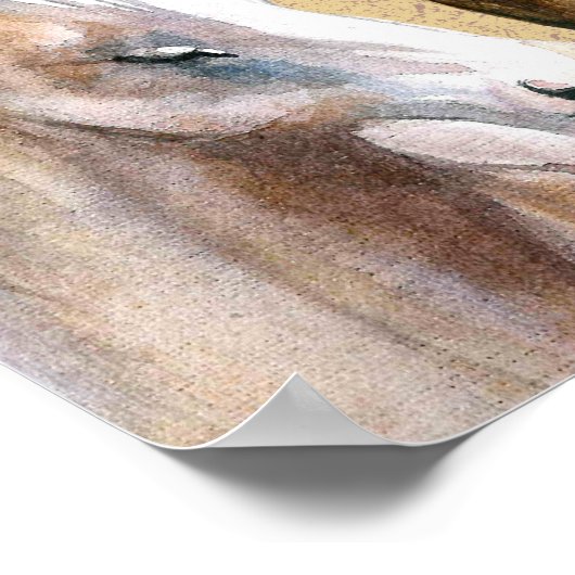 馬のポスター ポスター (角)