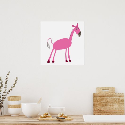 馬のポスター ポスター (キッチン)