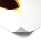 馬のポートレート作品 ポスター (角)