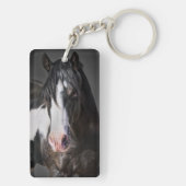 馬のポートレートII キーホルダー (裏面)