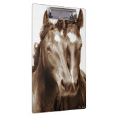 馬のポートレートIII クリップボード (右)