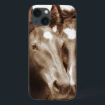馬のポートレートIII iPhone 13ケース<br><div class="desc">動物</div>