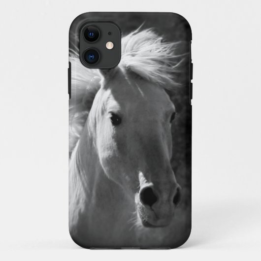 馬のポートレートV Case-Mate iPhoneケース (裏面)