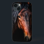 馬のポートレートVII iPhone 13ケース<br><div class="desc">動物</div>