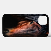 馬のポートレートVII Case-Mate iPhoneケース (裏面 (横))
