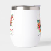 馬のマグは馬に乗って素敵な女の子と。 (左面)