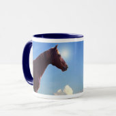馬のマグ04 マグカップ (正面左)