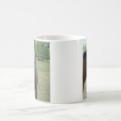 馬のマグ コーヒーマグカップ (中央)