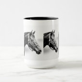 馬のマグ マグカップ (中央)