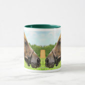 馬のマグ マグカップ (中央)