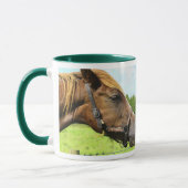 馬のマグ マグカップ (左)