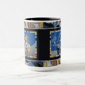 馬のマグ、二重馬のマグ、マグの2頭の馬 マグカップ (中央)