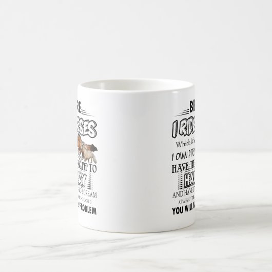馬のマグ-私は馬のコーヒー・マグに乗ります コーヒーマグカップ (中央)