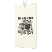 馬のマスタング – 馬のマスタング国旗 カーエアーフレッシュナー (左)