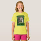 馬のミーティング自分の言葉を追加パーソナライズされた Tシャツ (正面フル)