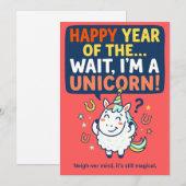 馬のユニコーン面白い シーズンカード (正面/裏面)